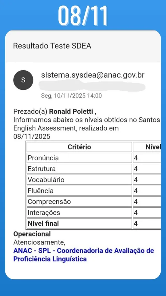 Aprovação ICAO 139