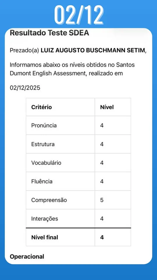 Aprovação ICAO 144