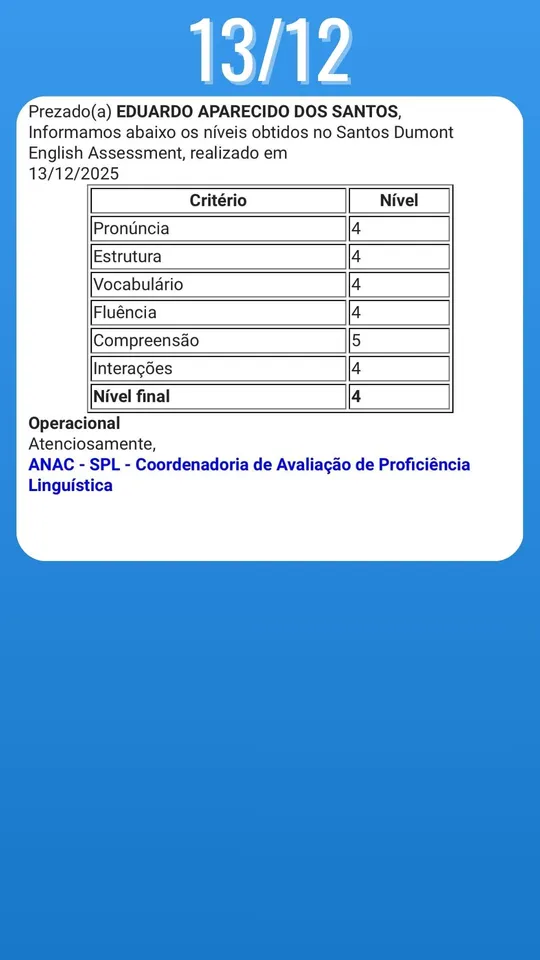 Aprovação ICAO 147