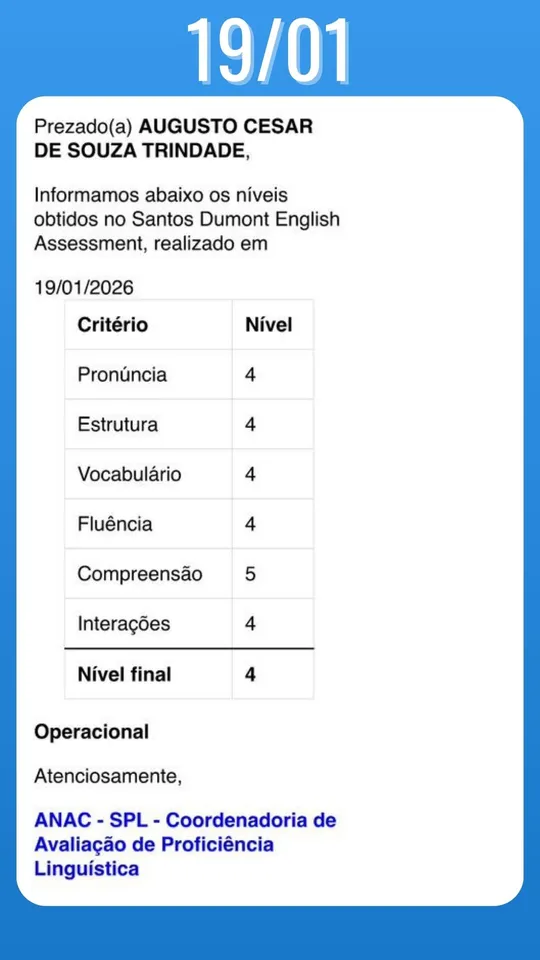 Aprovação ICAO 154