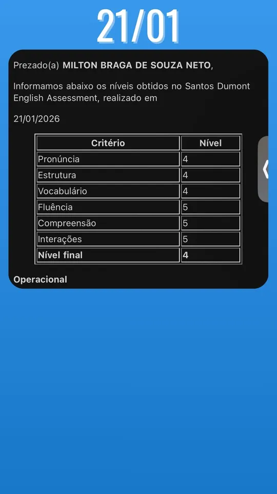 Aprovação ICAO 156